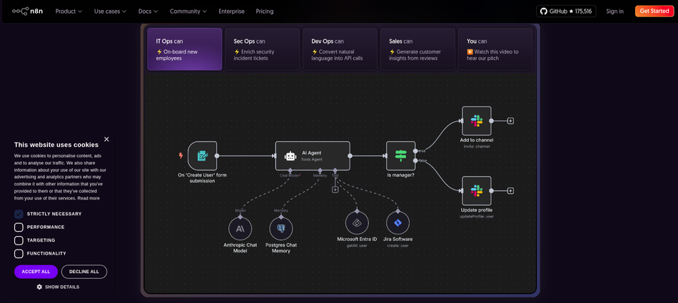 AI Workflow Automation Platform & Tools - n8n - AI Tool Mapper