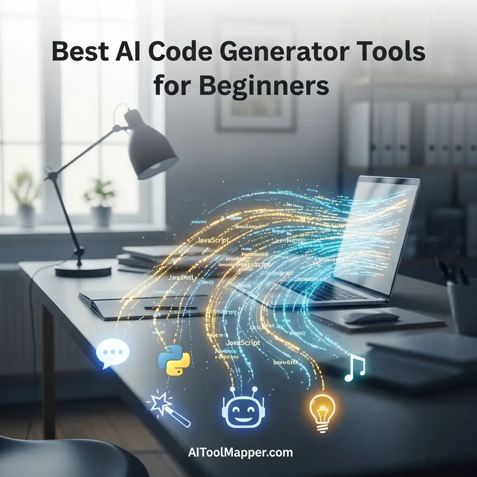Best AI Code Generator Tools for Beginners - AI Tool Mapper