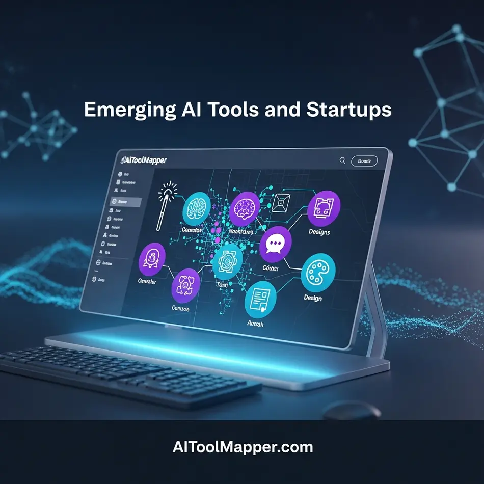 Emerging AI Tools and Startups- AI Tool Mapper