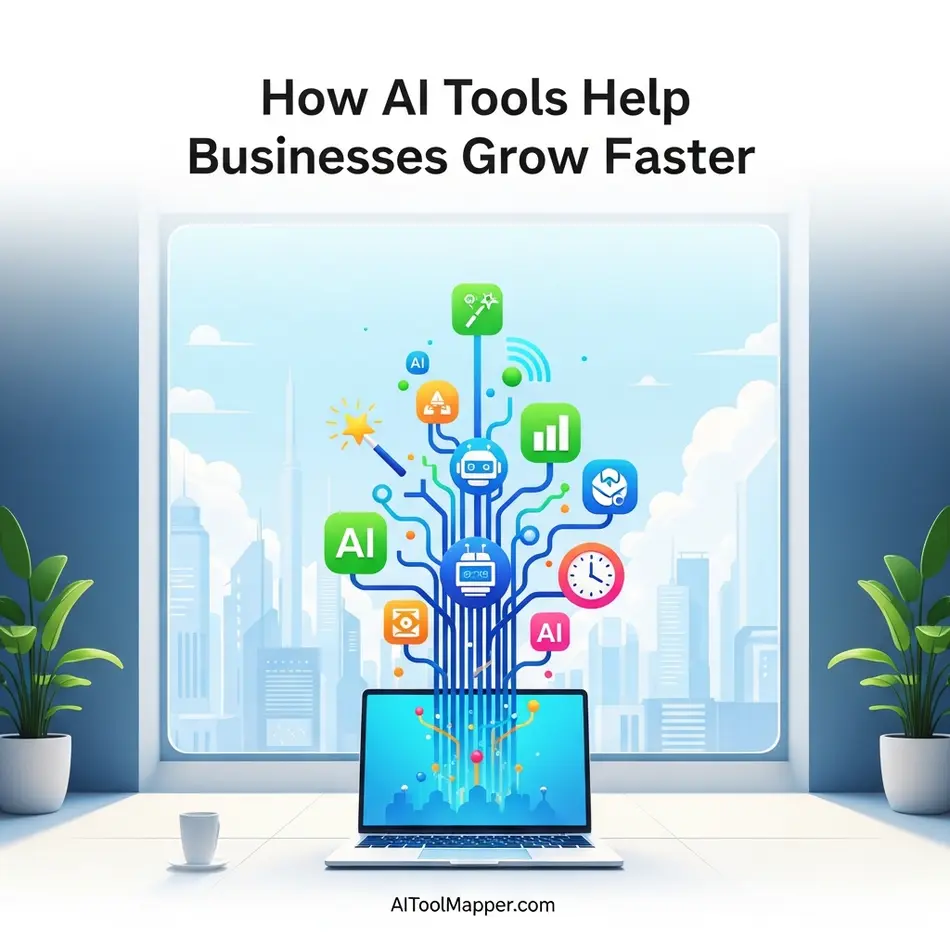 How AI Tools Help Businesses Grow Faster - AI Tool Mapper