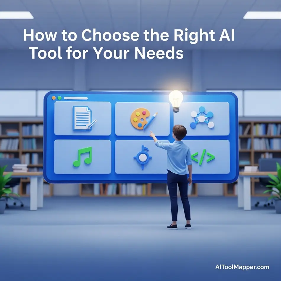 How to Choose the Right AI Tool for Your Needs - AI Tool Mapper