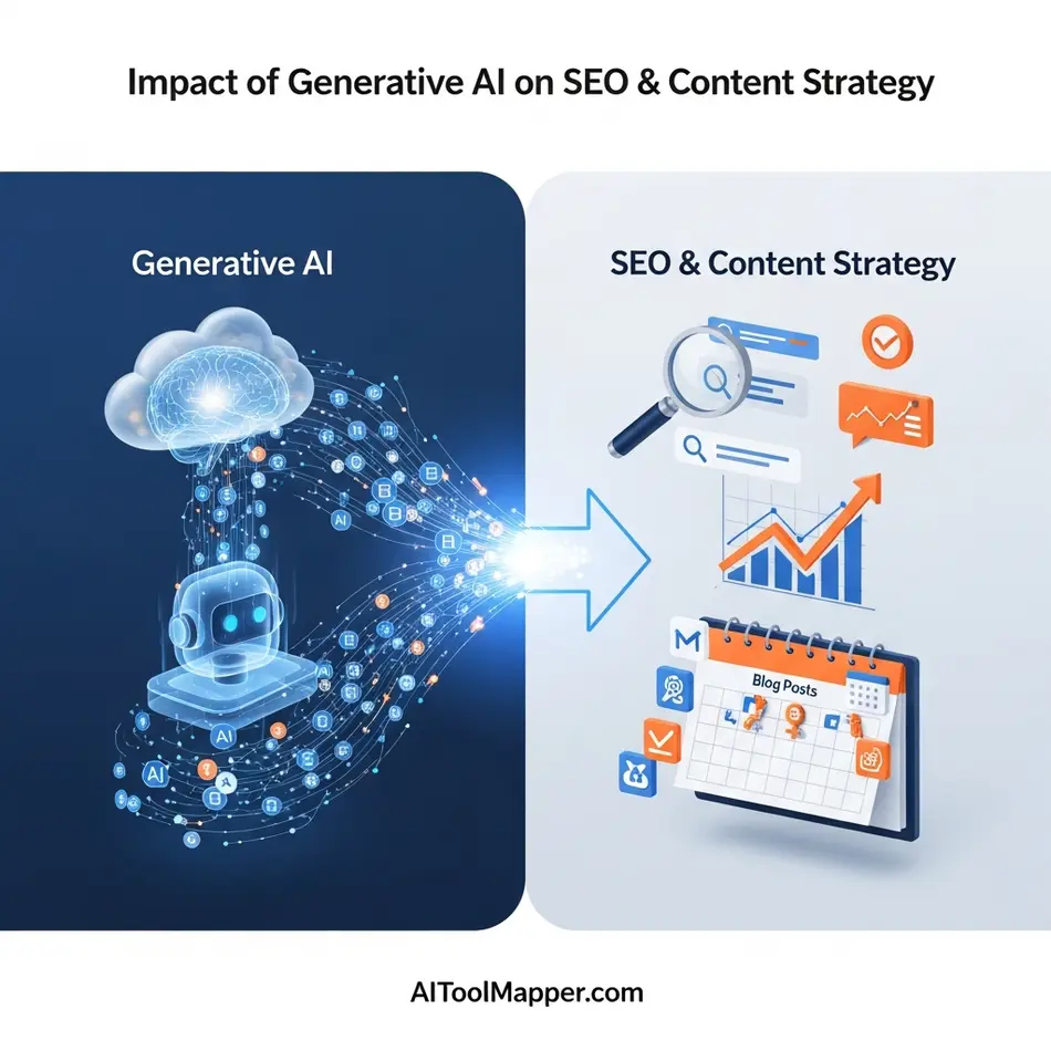 Impact of Generative AI on SEO & Content Strategy - AI Tool Mapper