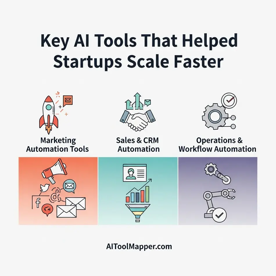 Key AI Tools That Helped Startups Scale Faster - AI Tool Mapper