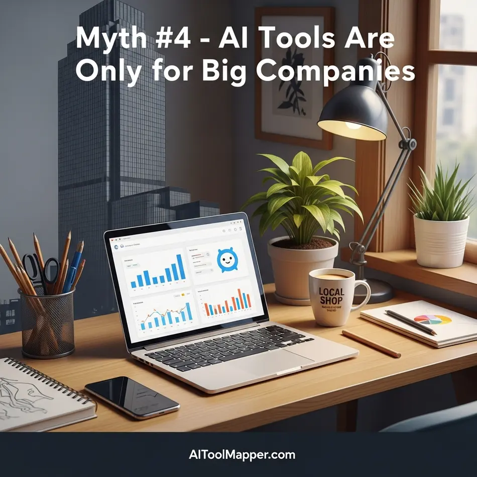 Myth #4 – AI Tools Are Only for Big Companies - AI Tool Mapper