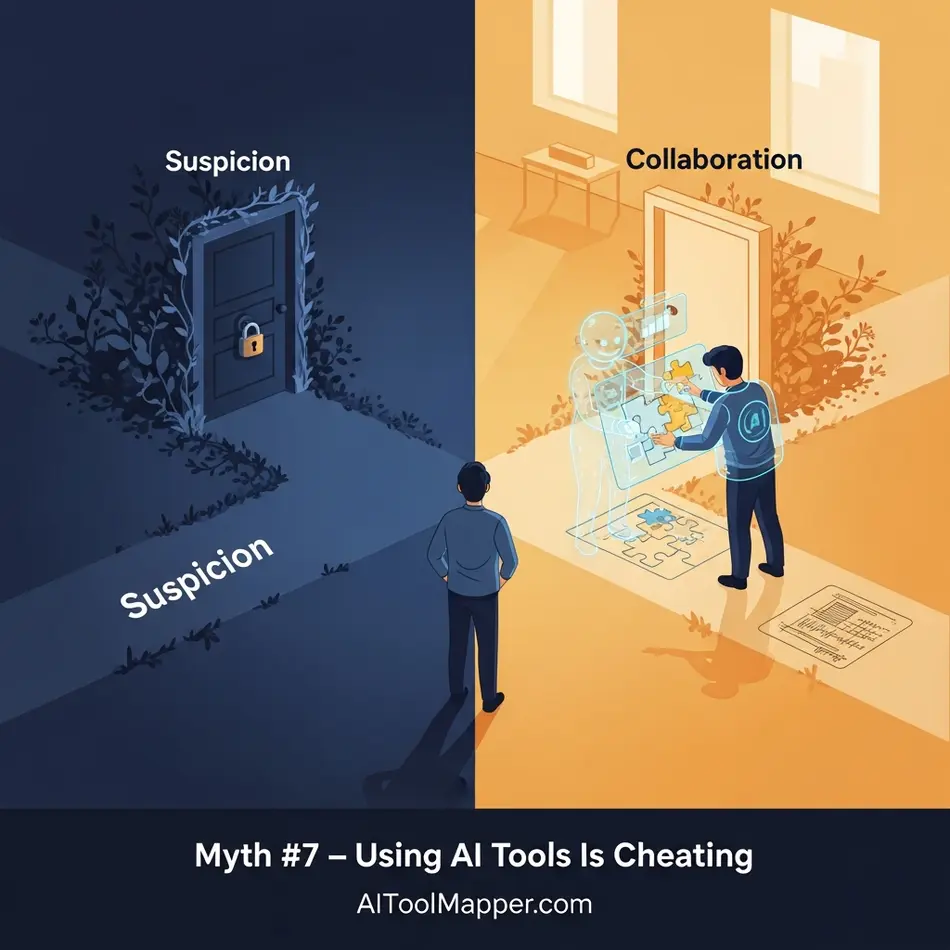 Myth #7 – Using AI Tools Is Cheating - AI Tool Mapper