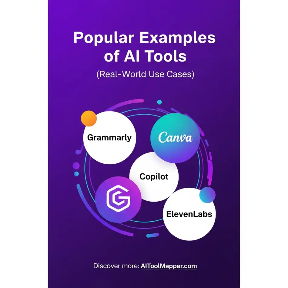 Popular Examples of AI Tools (Real-World Use Cases) - AI Tool Mapper