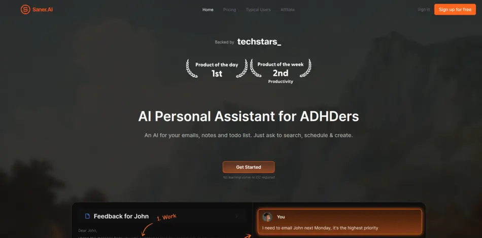 Saner AI - Ai Tool Mapper