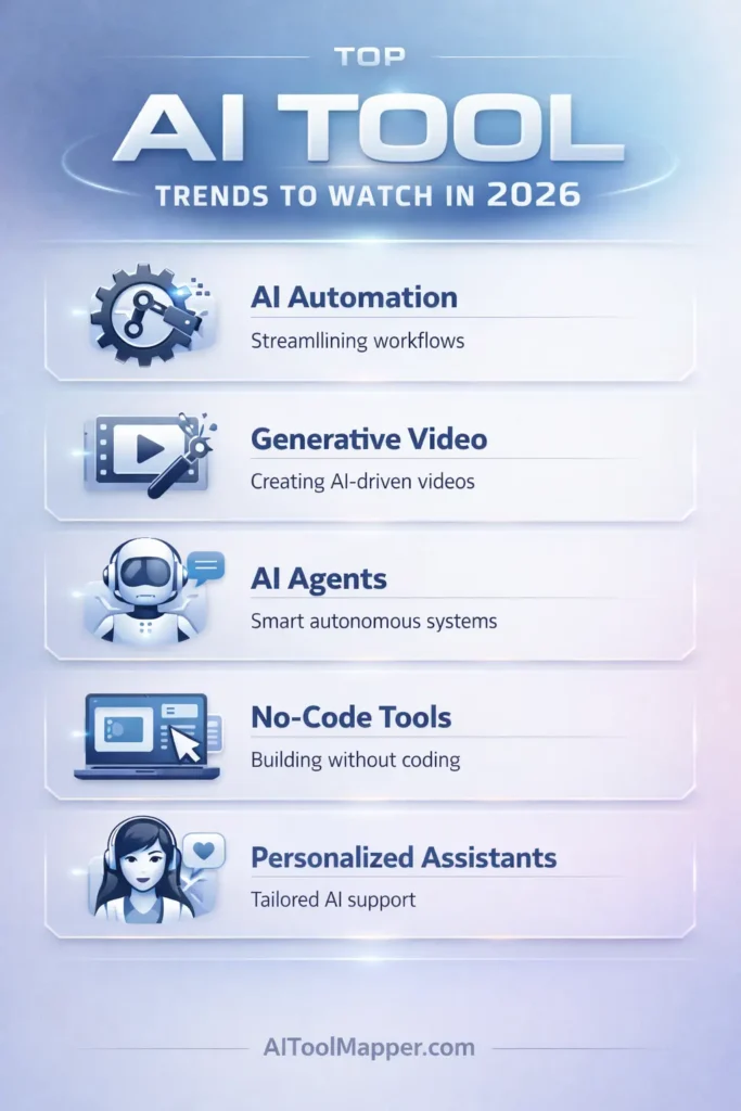 Top AI Tool Trends to Watch in 2026 - AI Tool Mapper