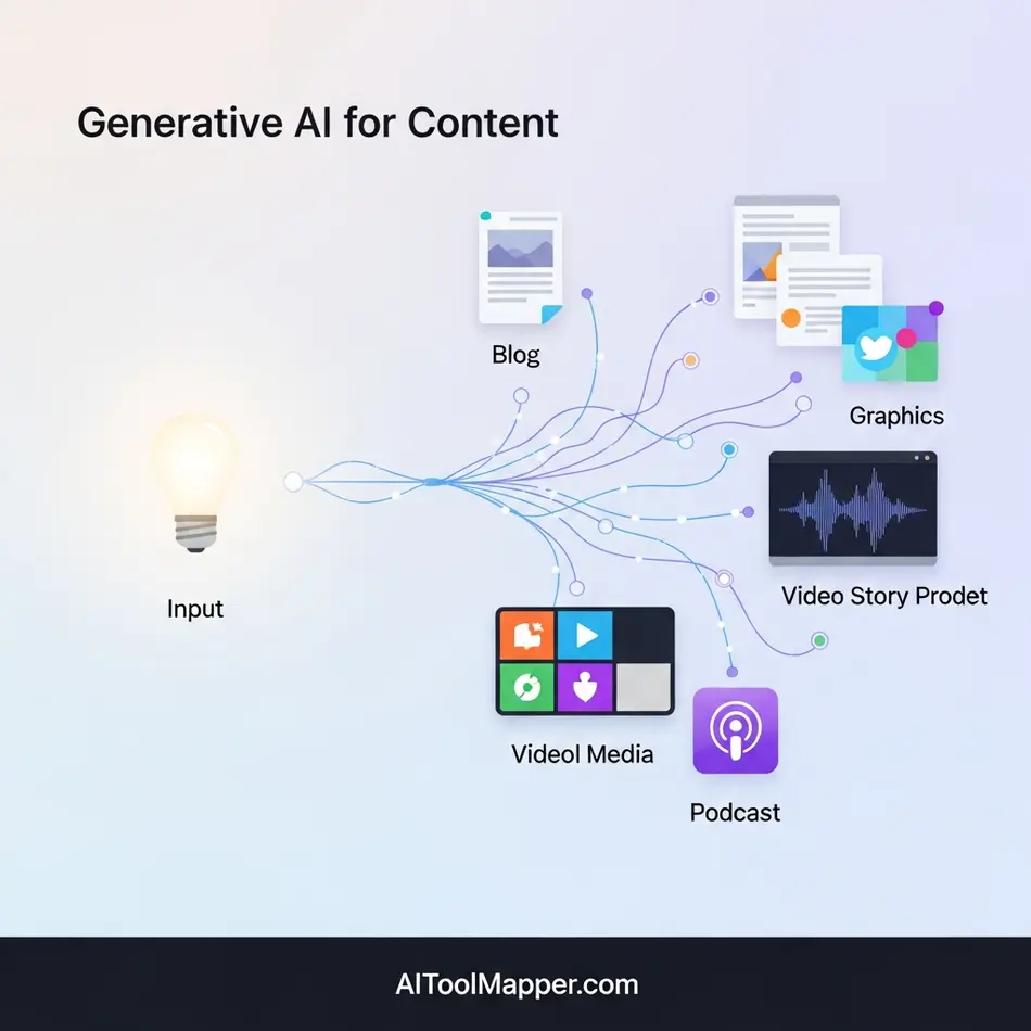 What Is Generative AI in Content Creation - AI Tool Mapper