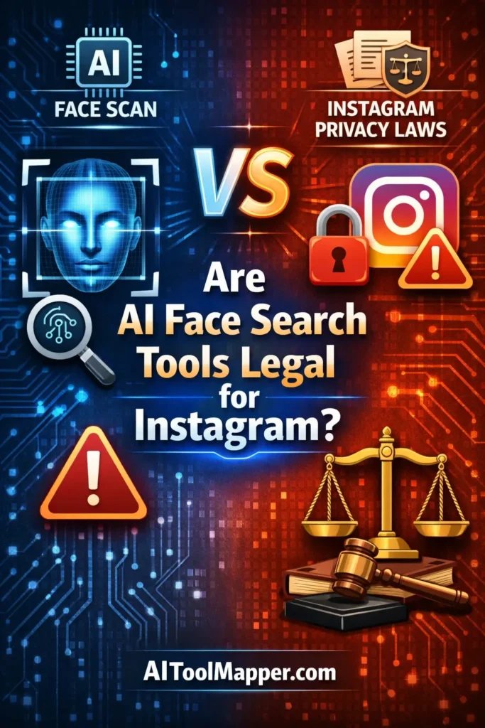AI Face Search Tools & Instagram- Legal Risks, Privacy Laws