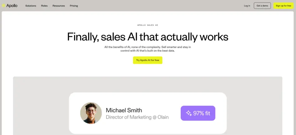 Apollo.io AI - AI Tool Mapper