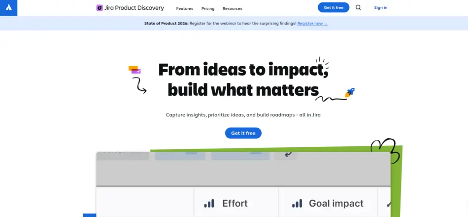 Atlassian Jira Product Discovery - AIToolMapper.com
