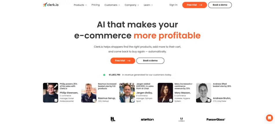 Clerk.io - AIToolMapper.com
