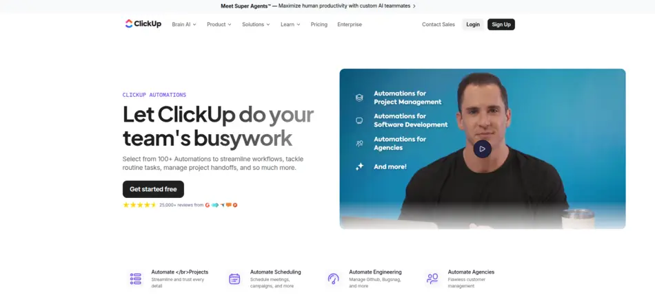 ClickUp AI for Sales Workflow - AI Tool Mapper