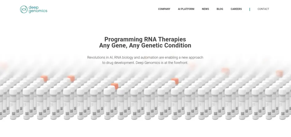 Deep Genomics - AI Tool Mapper