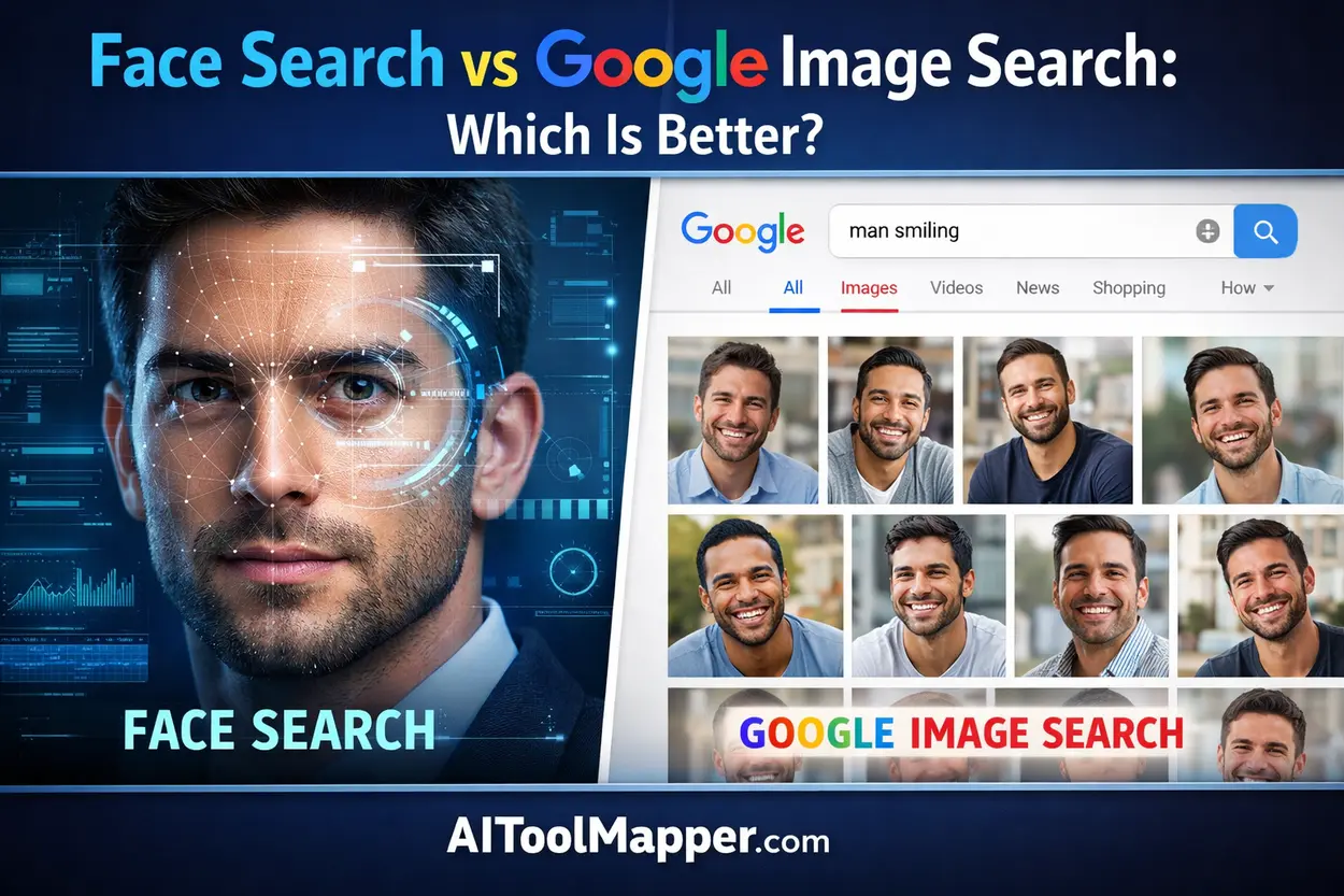 Face Search vs Google Image Search- Which Is Better - AIToolMapper.com