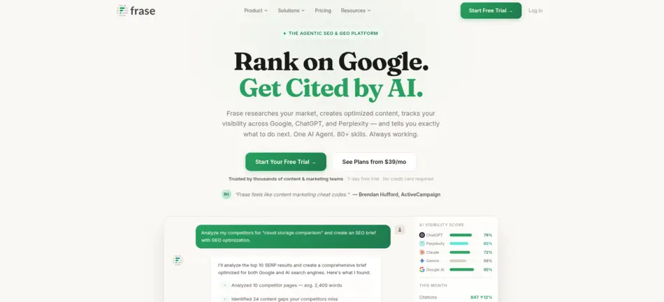 Frase - AIToolMapper.com