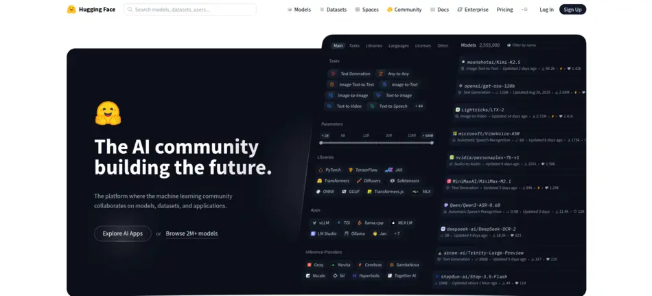 Hugging Face - AIToolMapper.com