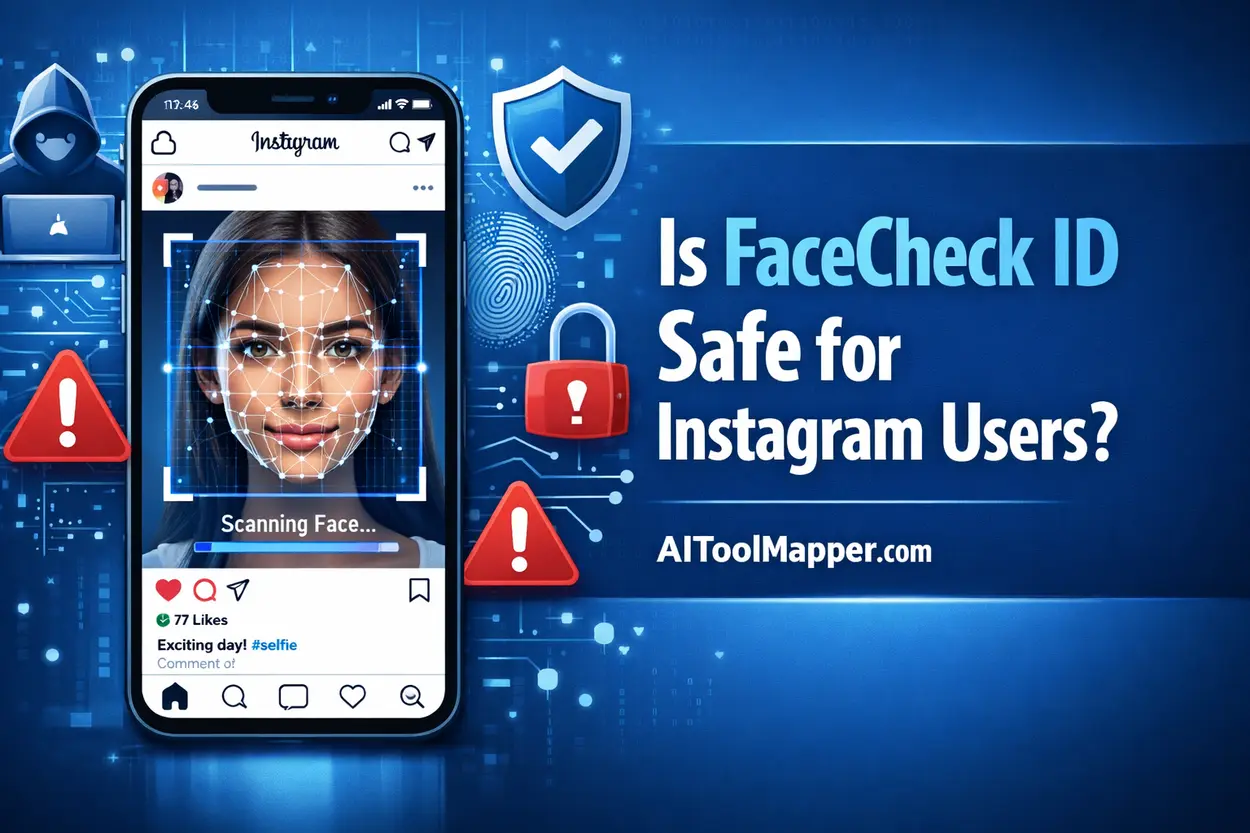 Is FaceCheck ID Safe for Instagram Users - AIToolMapper.com