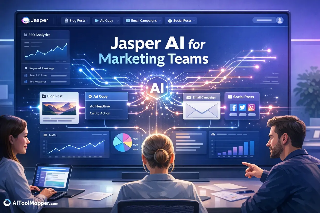 Jasper AI for Modern Marketing Teams - AIToolMapper.com