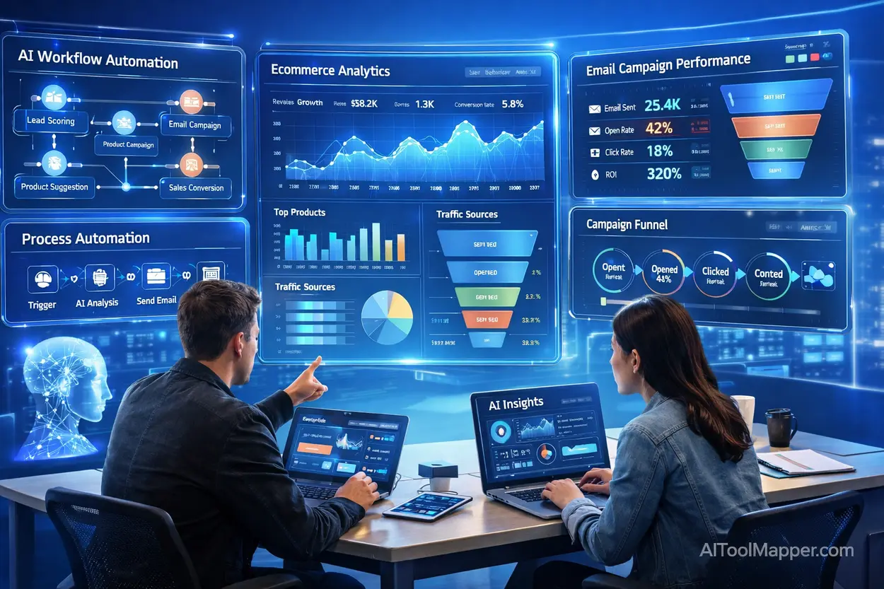 Klaviyo AI for Workflow Automation in Marketing & Service - AIToolMapper.com