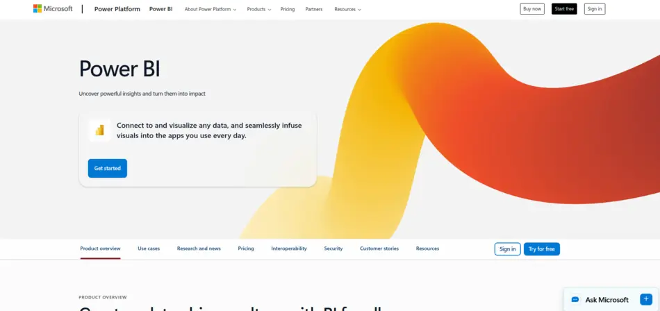 Microsoft Power BI - AI Tool Mapper
