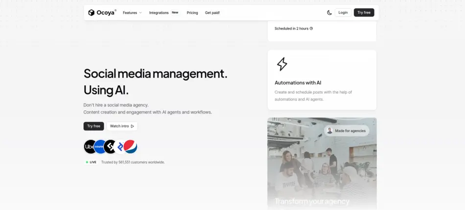 Ocoya - AIToolMapper.com
