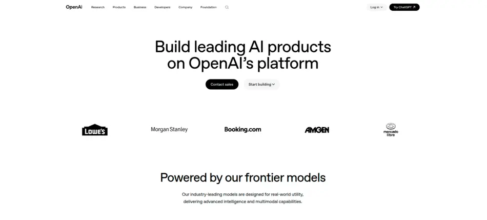 OpenAI API - AIToolMapper.com