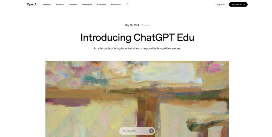 OpenAI (ChatGPT Edu) - AI Tool Mapper