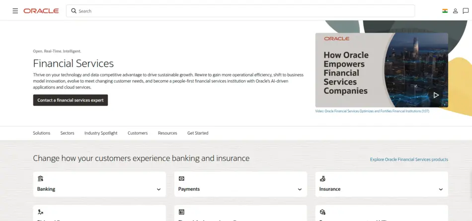 Oracle Financial Services - AI Tool Mapper