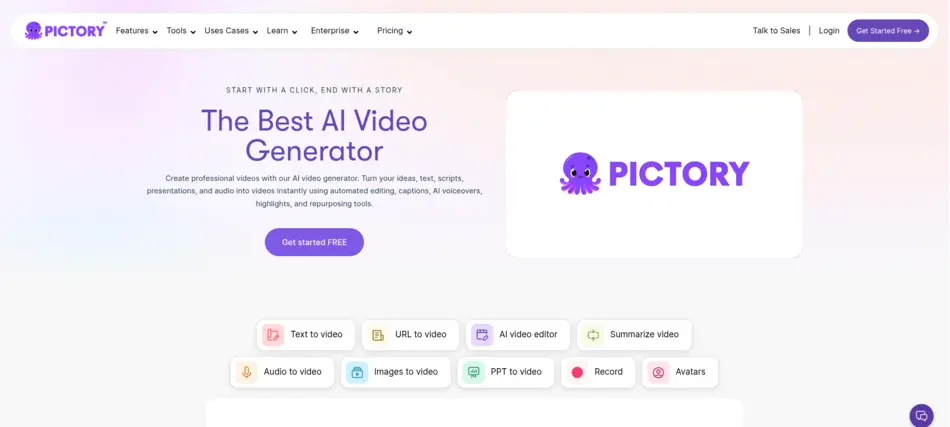 Pictory - AIToolMapper.com