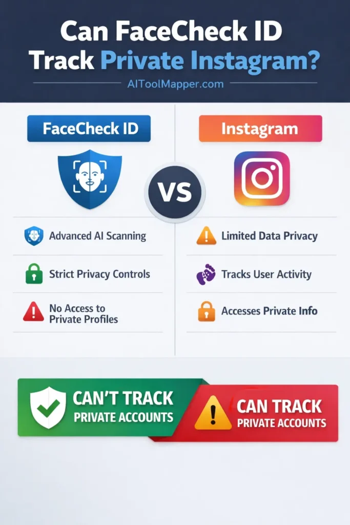 Privacy comparison_ FaceCheck ID vs Instagram
