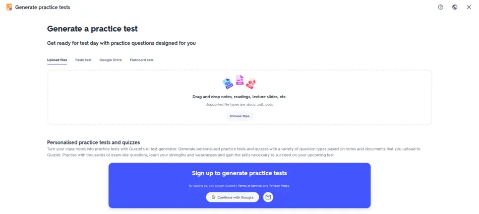 Quizlet – Best AI Quiz & Assessment Generator - AI Tool Mapper