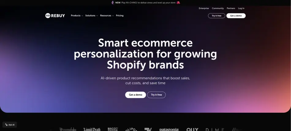 Rebuy - AIToolMapper.com