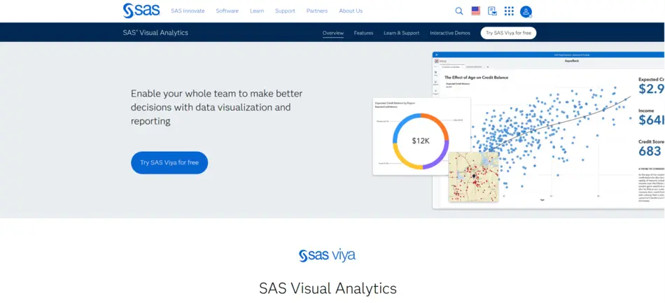SAS Visual Analytics - AI Tool Mapper
