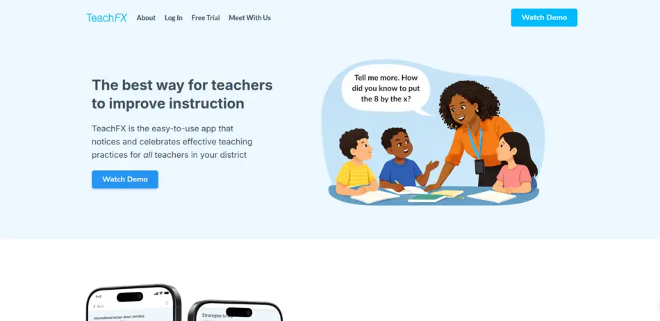 TeachFX – Best AI Classroom Analytics Tool - AI Tool Mapper