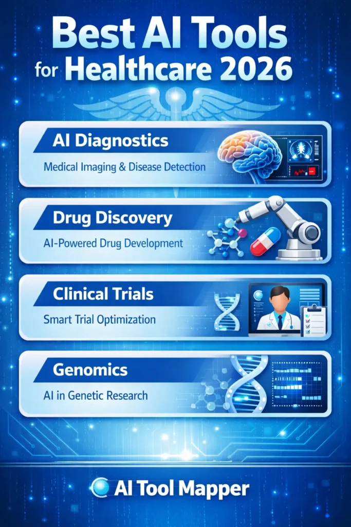 Top 20 Best AI Tools for Healthcare & Life Sciences in 2026 - AI Tool Mapper