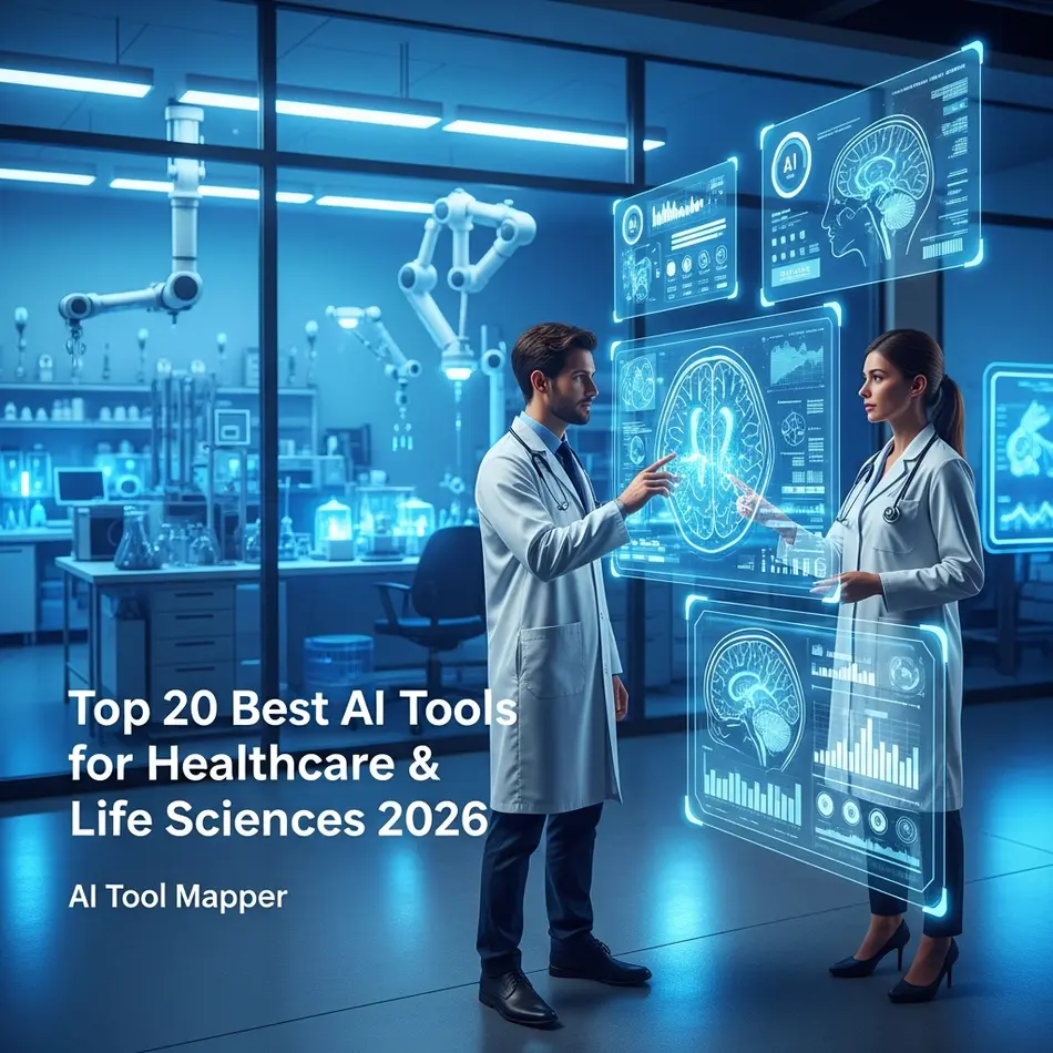 Top 20 Best AI Tools for Healthcare & Life Sciences in 2026 - AI Tool Mapper