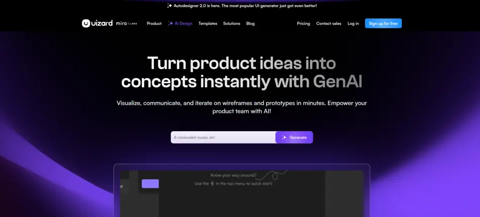 Uizard - AIToolMapper.com