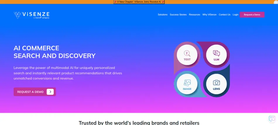 ViSenze - AIToolMapper.com