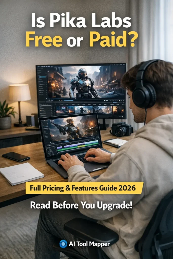 Digital creator editing AI content