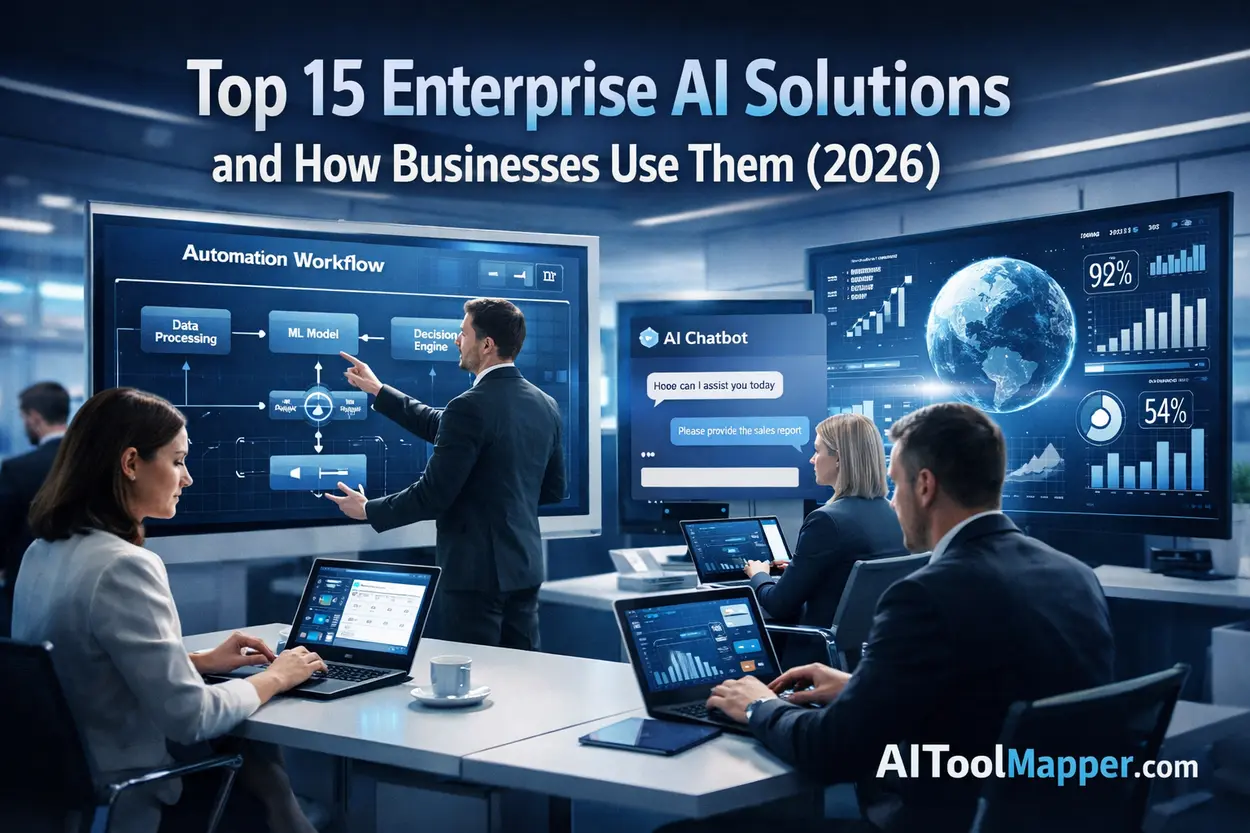 Innovative workspace with AI solutions