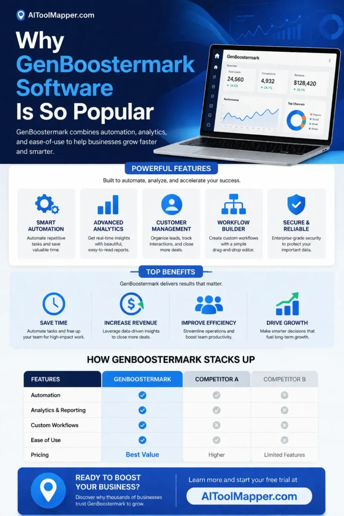 Why GenBoostermark Software Is So Popular - AIToolMapper.com