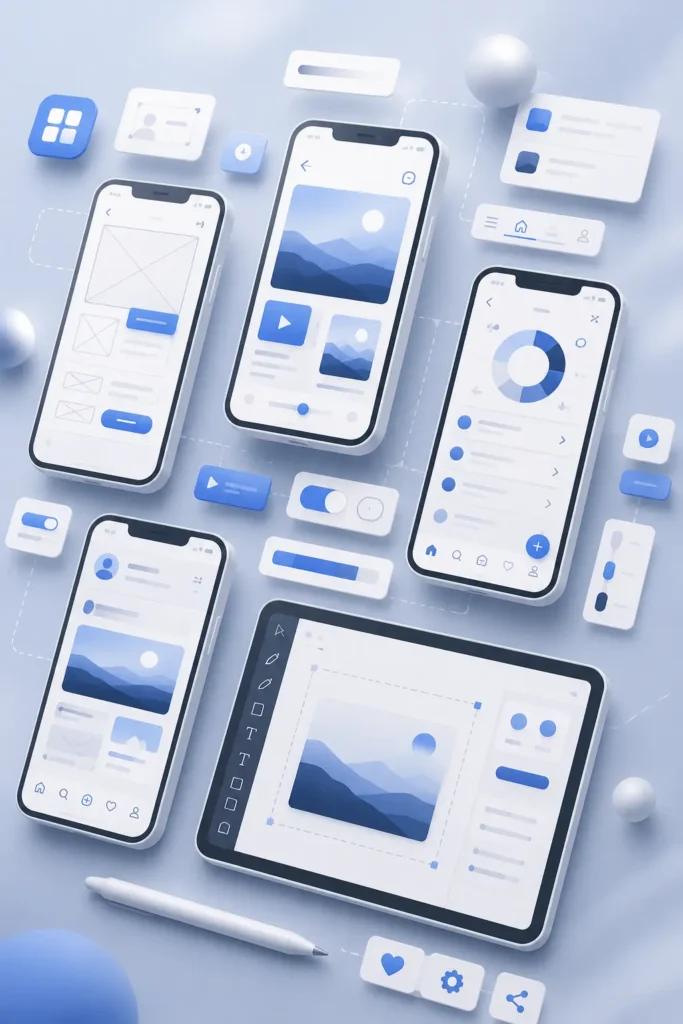Best AI tools for UI UX designers creating wireframes prototypes and user interface designs