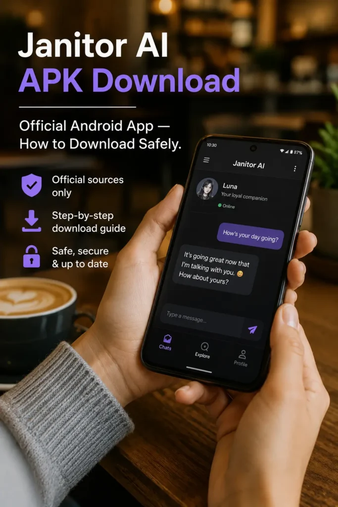 Janitor AI APK download guide for Android users seeking chatbot access options
